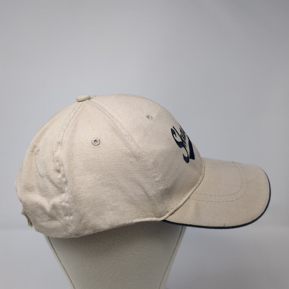 Skagway Alaska Strapback Hat Beige One Size Adjustable Embroidered - Picture 5 of 9
